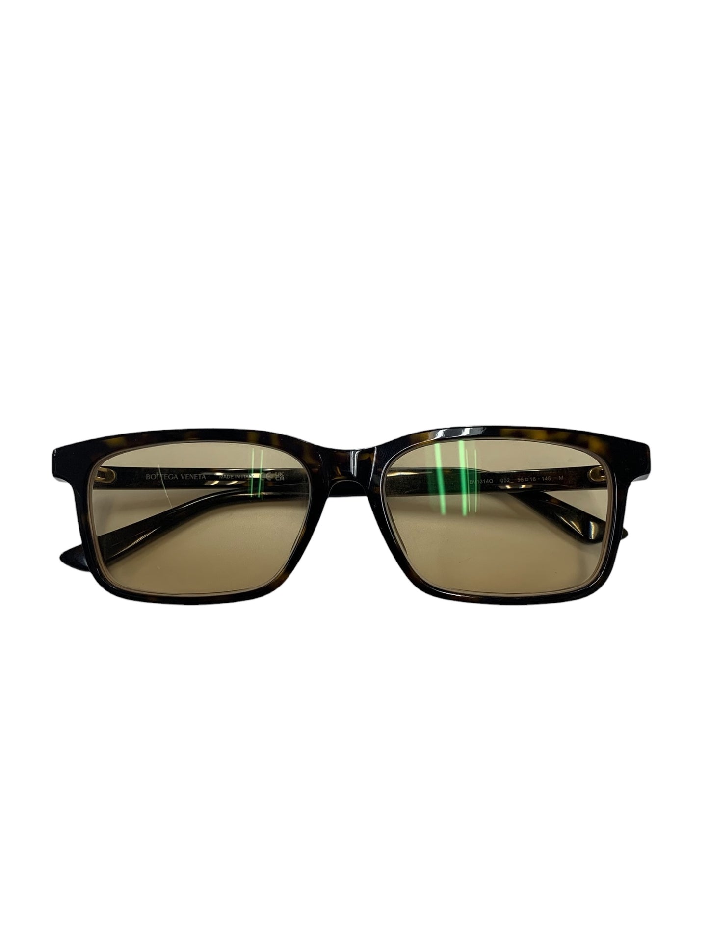 ボッテガヴェネタ BV1314O-002 サングラス ブラウン スクエア べっこう IT5Y3FMOOV38 【SALE】