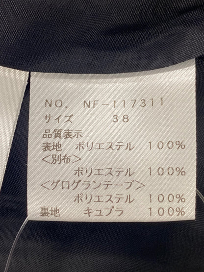 エムズグレイシー 117311 スカート 38 ブラック フラワーモチーフ ITO0RHO0C1M6