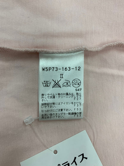 トゥービーシック W5P73-163-12 カットソー 2 ピンク フラワーモチーフ パール ITQEN5SFTDHS 【SALE】