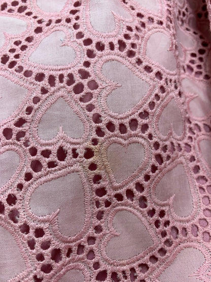 エムズグレイシー ハート柄刺繍ワンピース 311323 36 ピンク ITEXLLODS9LS 【SALE】