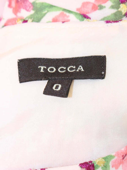 トッカ OPTOHW0330 ワンピース 0 ピンク フラワー刺繍 ITEXDRLH7CJK