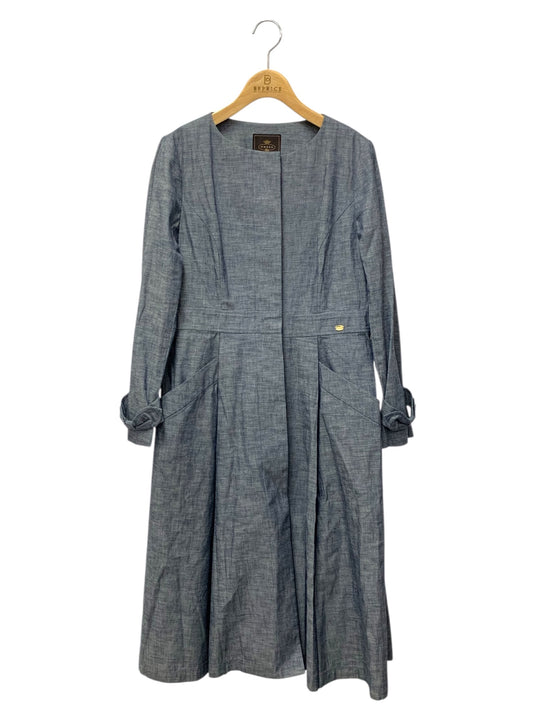 トッカ WOODHAM COAT CMTOIM0300 コート ブルー デニム調 ITDZ7T36KWAK