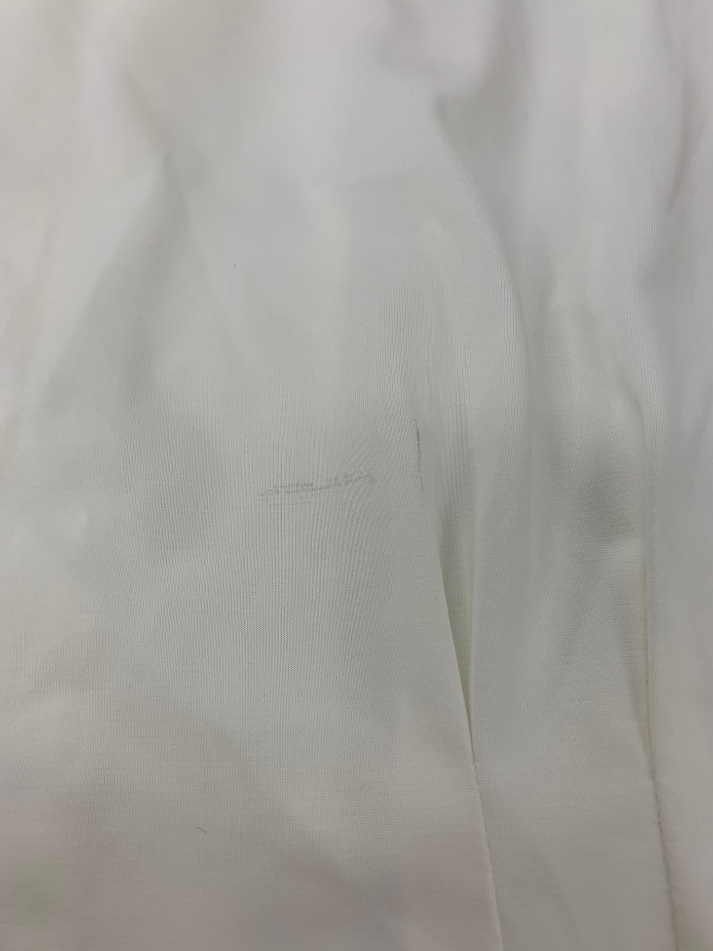 エムズグレイシー 015331 カットソー 38 ホワイト ロールカラー バックボタン ITW0SLD35DDV