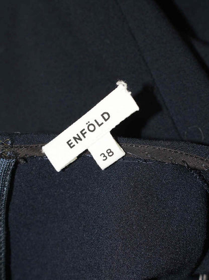 エンフォルド 300DS130-0100 カットソー 38 ネイビー アシンメトリー ITBK7OD7NNK7