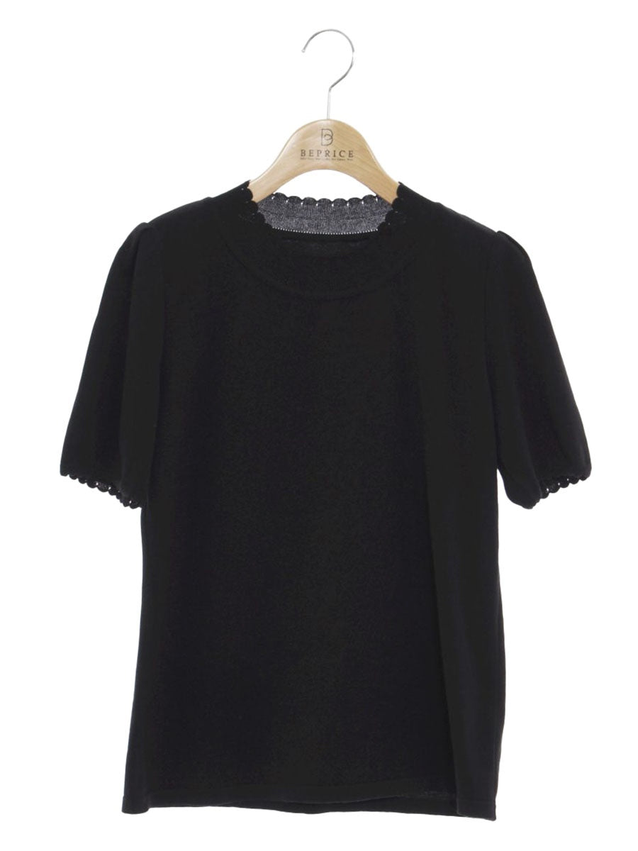 フォクシーブティック Knit Tops 39295 ニット 42 ブラック IT7M36920D8W