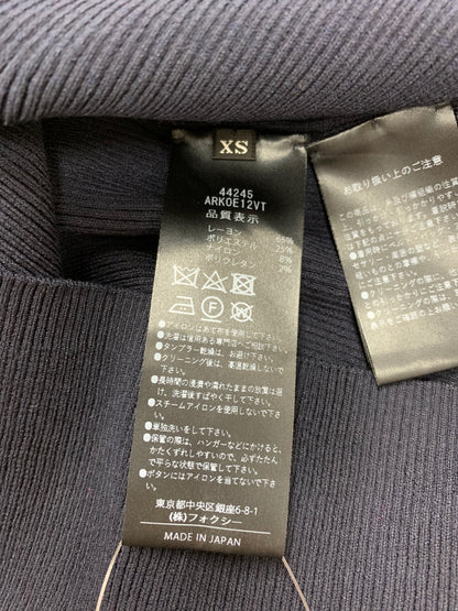 アディアム Claie Knit Top 44245 ニット XS ネイビー IT31K7532C4A