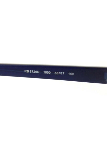 レイバン RB8726D メガネ ガンメタル/ネイビー メタルフレーム フルリム スクエア ITH05AX7NZAR