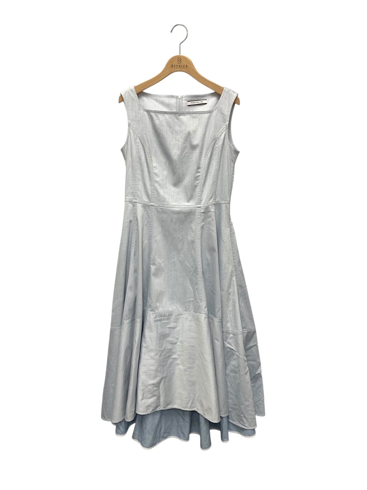 フォクシーブティック Fresca Dress 42639 ワンピース 40 ブルー ITWDXPFECZ08