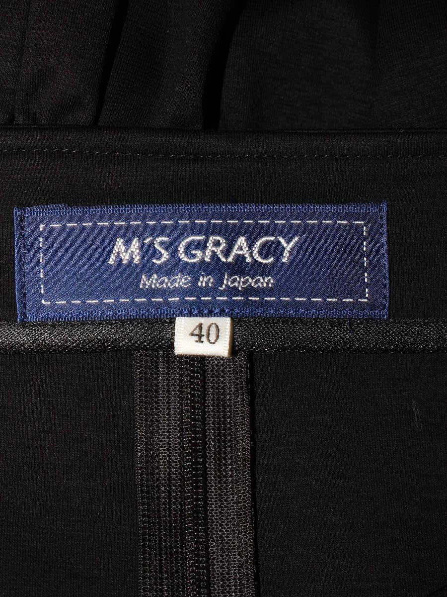 エムズグレイシー Monotone Cut sew 815312 Tシャツ カットソー 40 ブラック IT4JTHMOP3KY 【SALE】
