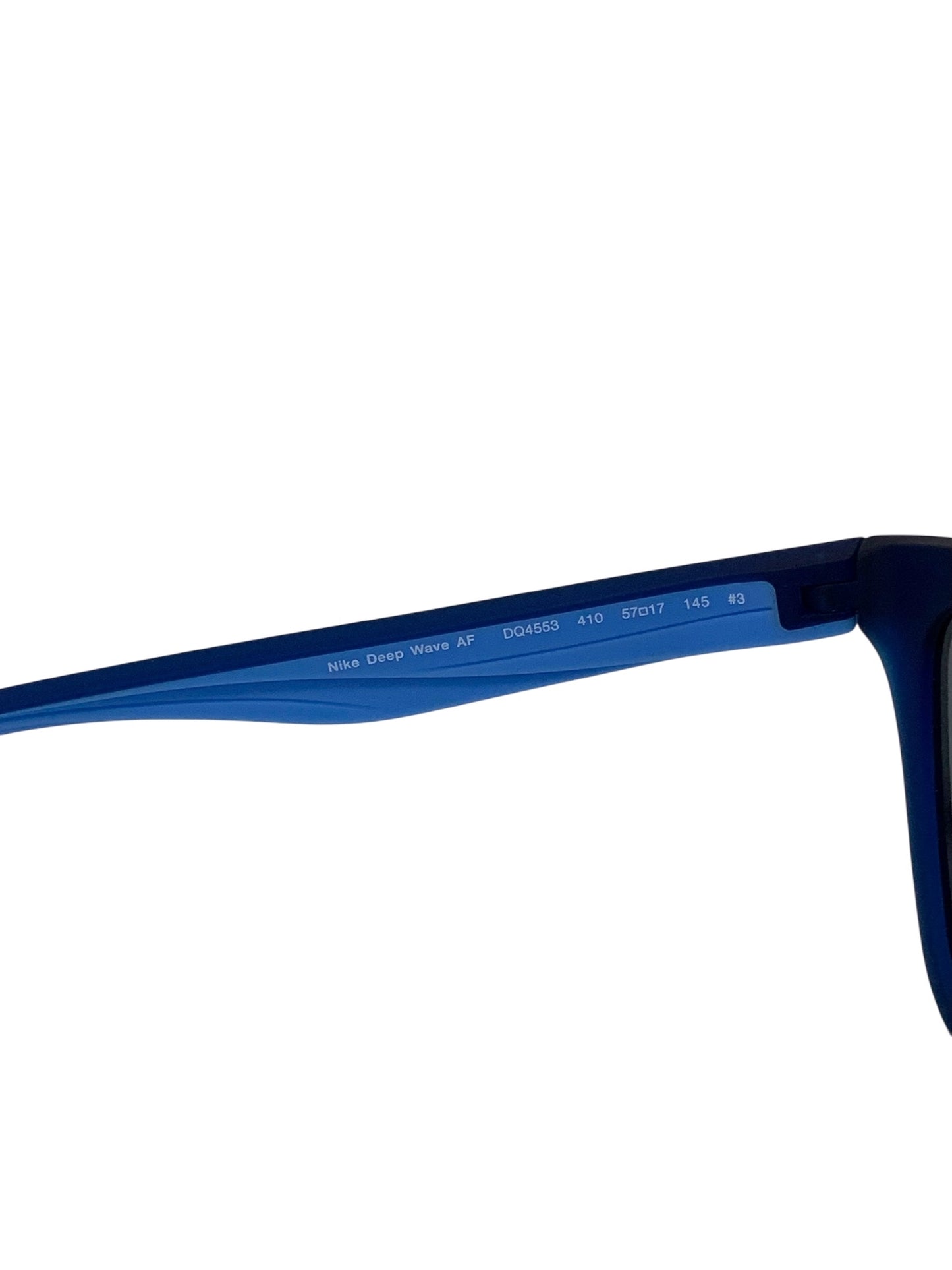 ナイキ DEEP WAVE AF DQ4553 サングラス ブルー セルフレーム フルリム ウェリントン IT8H8FSCNB2O 【SALE】