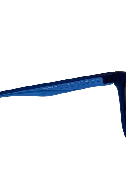 ナイキ DEEP WAVE AF DQ4553 サングラス ブルー セルフレーム フルリム ウェリントン IT8H8FSCNB2O 【SALE】