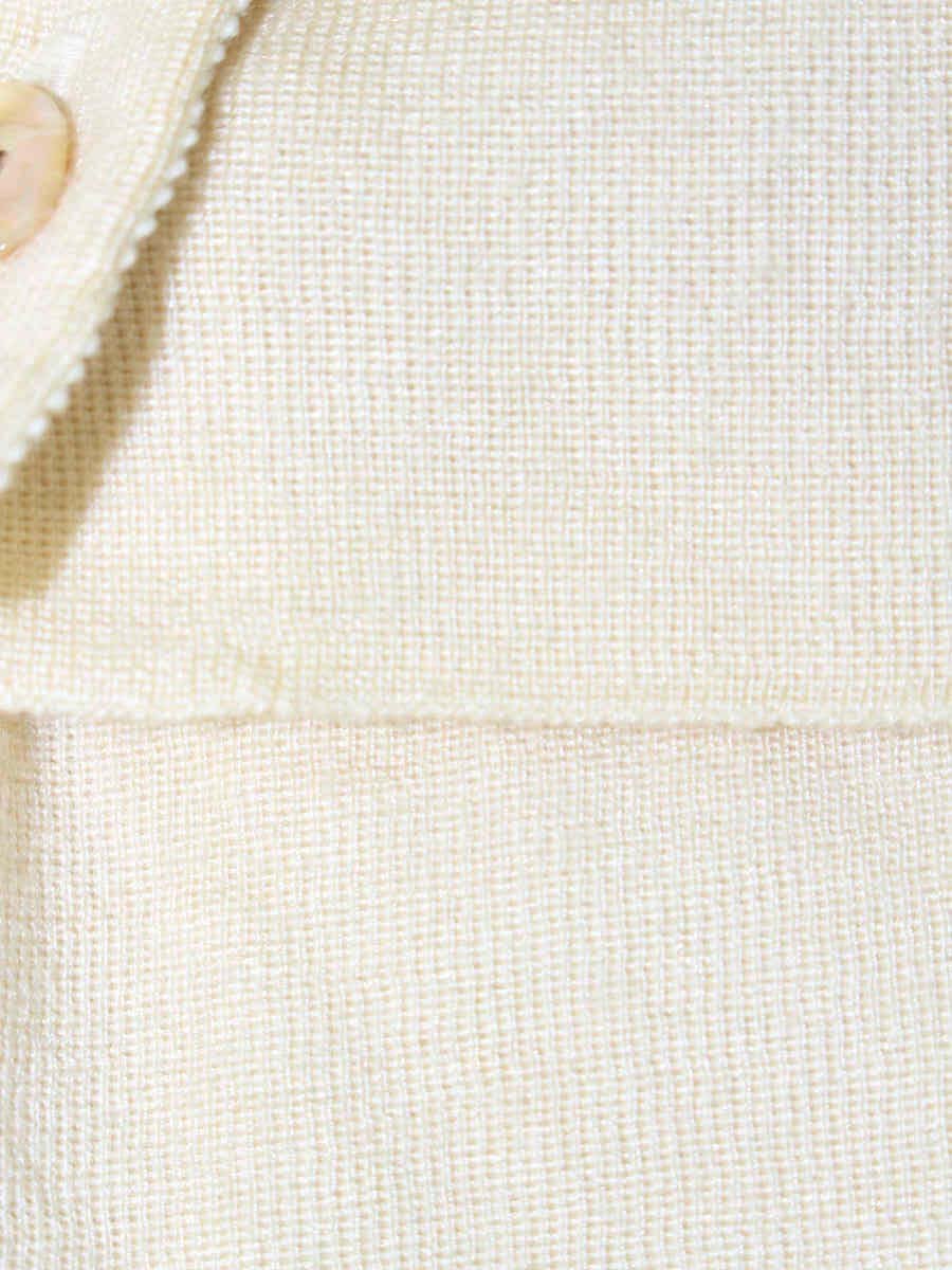 フォクシーブティック Compact Cardigan  35117 カーディガン 42 ベージュ ITFIMLBAANRA