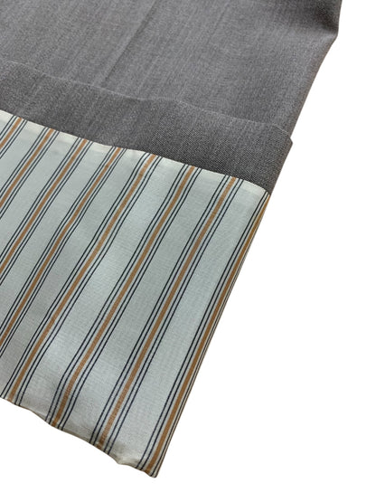 クロエ CHC20SPA2806023E36 パンツ 36 ブラウン ストライプ ロールアップ タック ITUZWM2N7BHQ 【SALE】