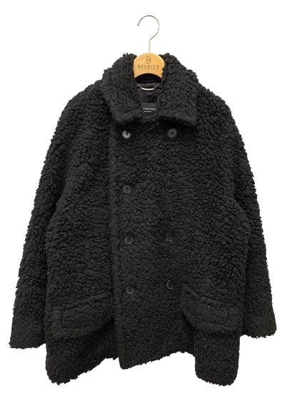 クチュールドアダム ×renoma PARIS ボアP-ジャケット 21SS-046 36 ブラック ITMFRPCESYEG