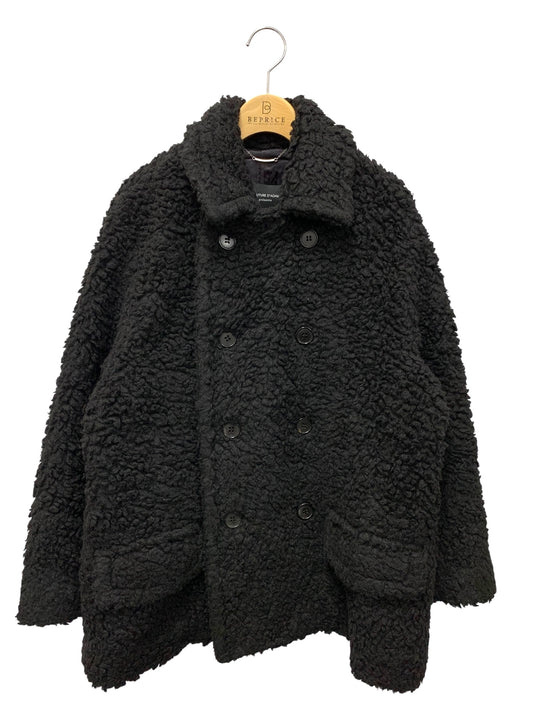 クチュールドアダム ×renoma PARIS ボアP-ジャケット 21SS-046 36 ブラック ITMFRPCESYEG