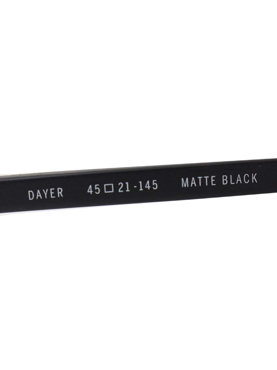 スティーブンアラン DAYER メガネ マットブラック セルフレーム フルリム ボストンシェイプ ITJAWAVFHA8S