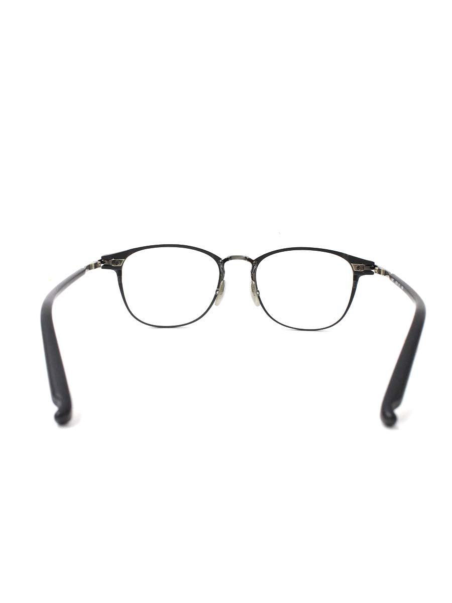 フォーナインズ S360T 3091 メガネ ブラック メタルフレーム フルリム ウェリントン IT821RLYIZ38