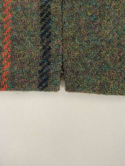 エムズグレイシー 317619 スカート 36 カーキグリーン チェック ウール ITO8RHKO6ZLE