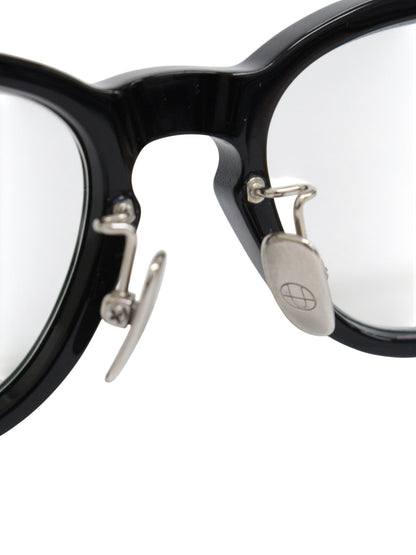 ドメスティックインターナショナル DI-1005 メガネ ブラック セルフレーム スクエア IT4NCSXJKMS4 【SALE】