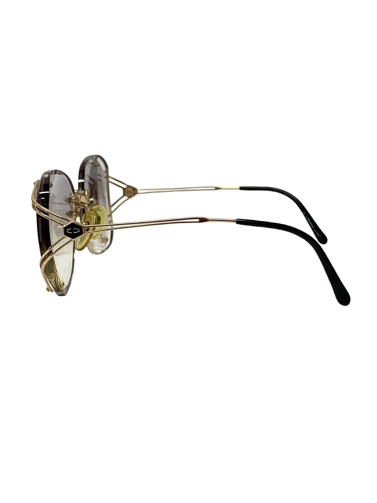 クリスチャンディオール メガネ ゴールド メタルフレーム リムレス ボストン ITP8TZFMX22S