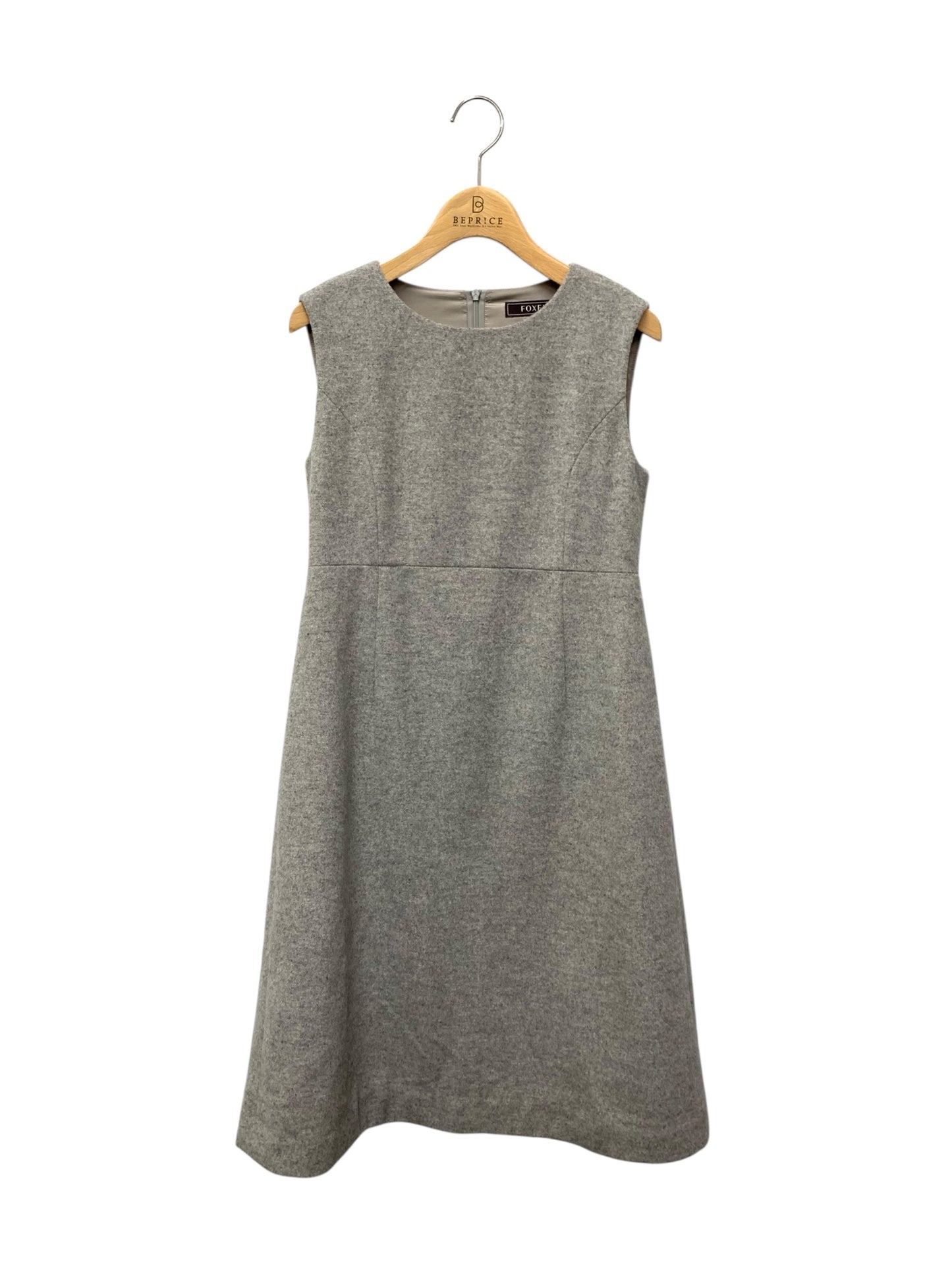 フォクシーブティック Lilla リラ 43650 ワンピース 38 グレー カシミヤ IT4C6A0MRVU2