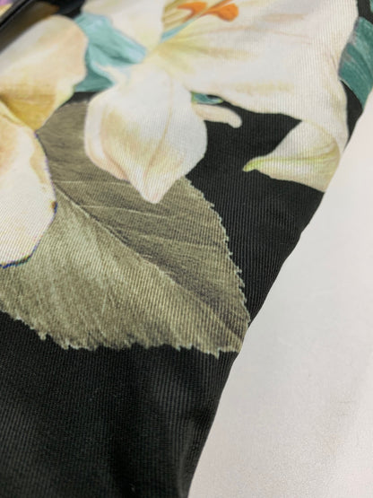 エイミーイストワール Sophia flower ストラップベルトワンピース 1119430018-0 M ブラック 2019AW ITICHPZ5B0HO