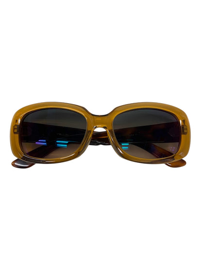 イエローズプラス YP-601-256 サングラス ブラウン スクエア べっ甲柄 ITCV3JIJZEZF 【SALE】