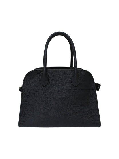 ザロウ ソフトマルゴー10 ハンドバッグ ブラック カーフスキンレザー 2way ITT0R0O6N7T4