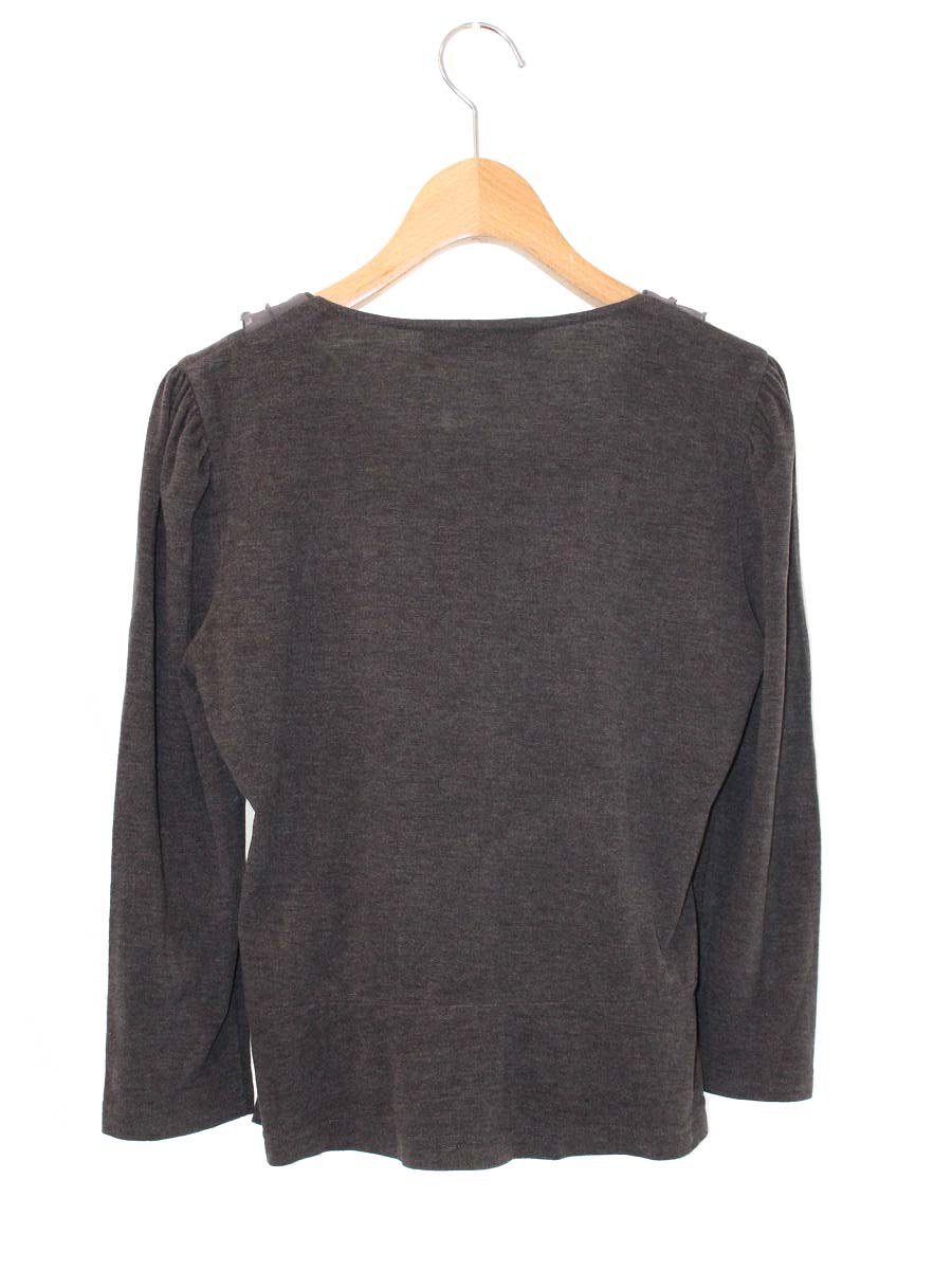 エムズグレイシー 915016 Tシャツ カットソー 38 グレー ITBM7705JNPW