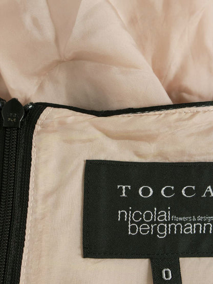 トッカ BOTANIC ARCHIVE OPTOHW0300 ワンピース 0 ブラック フラワーモチーフ ITAE1SESJ7OA 【SALE】