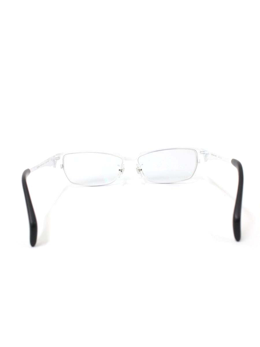 サムライ翔 SS-T23 メガネ ホワイト 智 メタルフレーム スクエア IT4H6KURRXEL