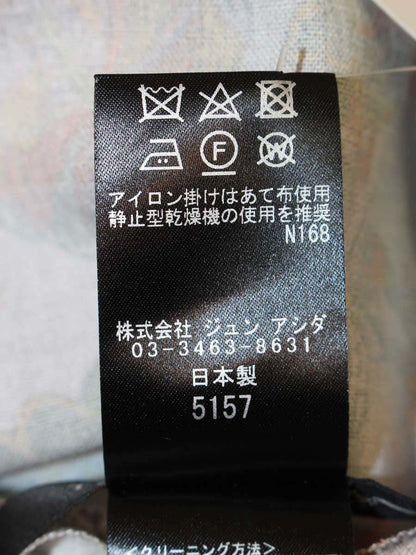 タエアシダ TB4624 ブラウス 13 マルチカラー 日本製 ボタニカル柄 IT0RJPY3Q6WU