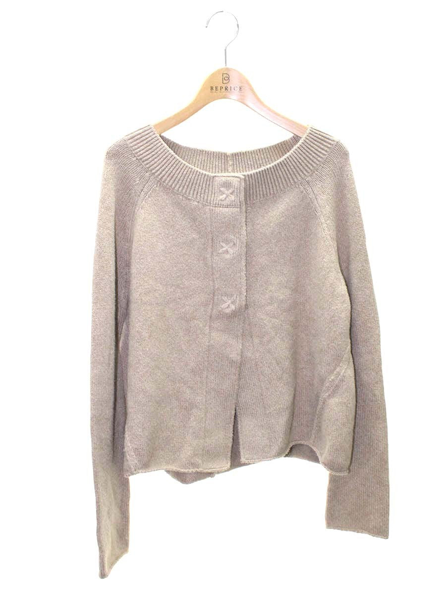 デイジーリンパリ カーディガン トライアングル 33122 F ブラウン ITDHS48QSFCU