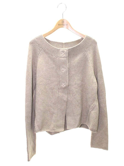 デイジーリンパリ カーディガン トライアングル 33122 F ブラウン ITDHS48QSFCU