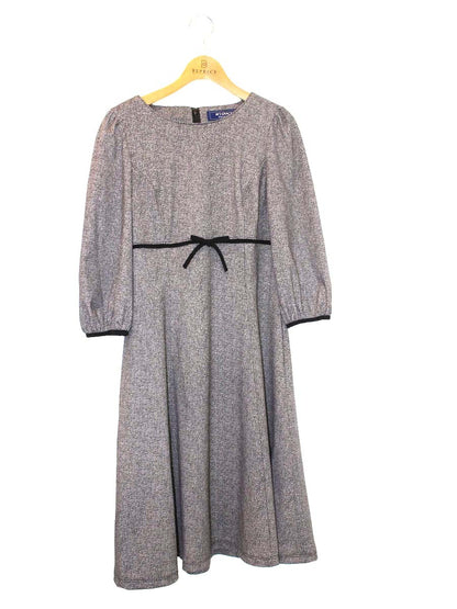 エムズグレイシー Comfortable High Waist Onepiece 011121 ワンピース 38 グレー ITDDV5ZZHSKK