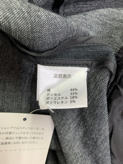 スーパービューティー コート 40 ブラック ノーカラー ジップアップ パフスリーブ ITAECEK3OGSA