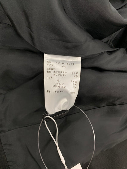 エムズグレイシー Suede Touch Jacket 814532 ジャケット 40 ブラック ITBLL6T4XTA4