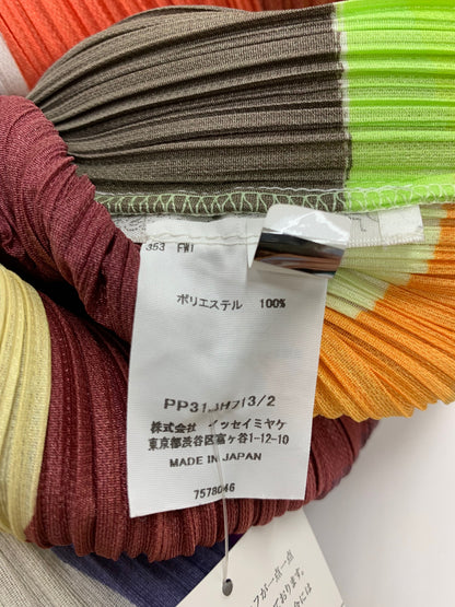 プリーツプリーズイッセイミヤケ PP31JH713 ワンピース 2 マルチカラー 幾何学 ITP9GDHW28DJ