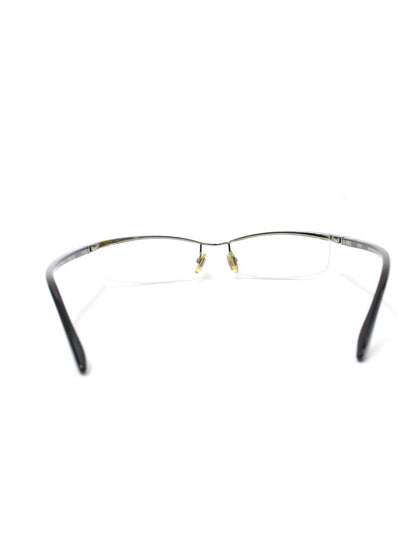 スタルクアイズ PL0001 0021 メガネ シルバー/ブラック コンビフレーム ハーフリム スクエア ITV9AW9W4JDE