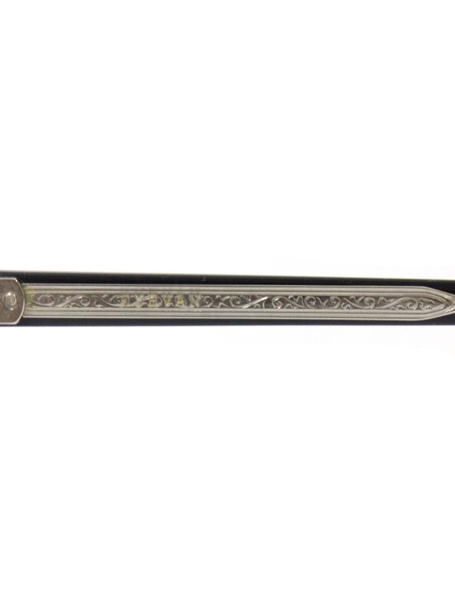 アイヴァン Ramsey(45) メガネ ブラック/シルバー セルフレーム フルリム ボストン IT81EYV2J6PV