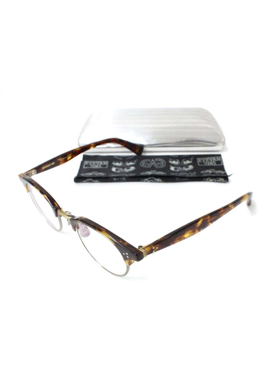 アイヴァン7285 643 メガネ ブラウン コンビフレーム フルリム ボストン ITELW8M5VF7W