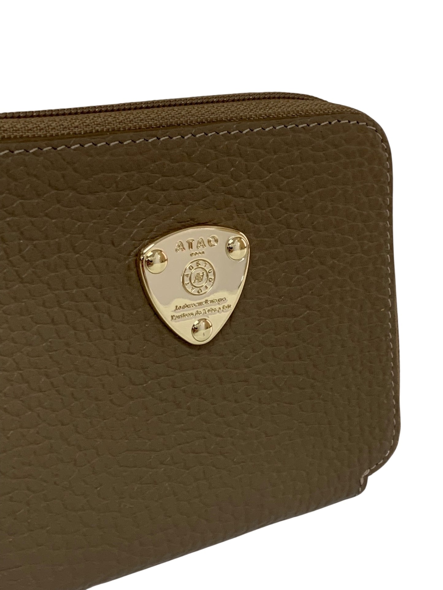 アタオ milimoケリー ミニ財布 グレージュ レザー ITZ6L1V7TN6O