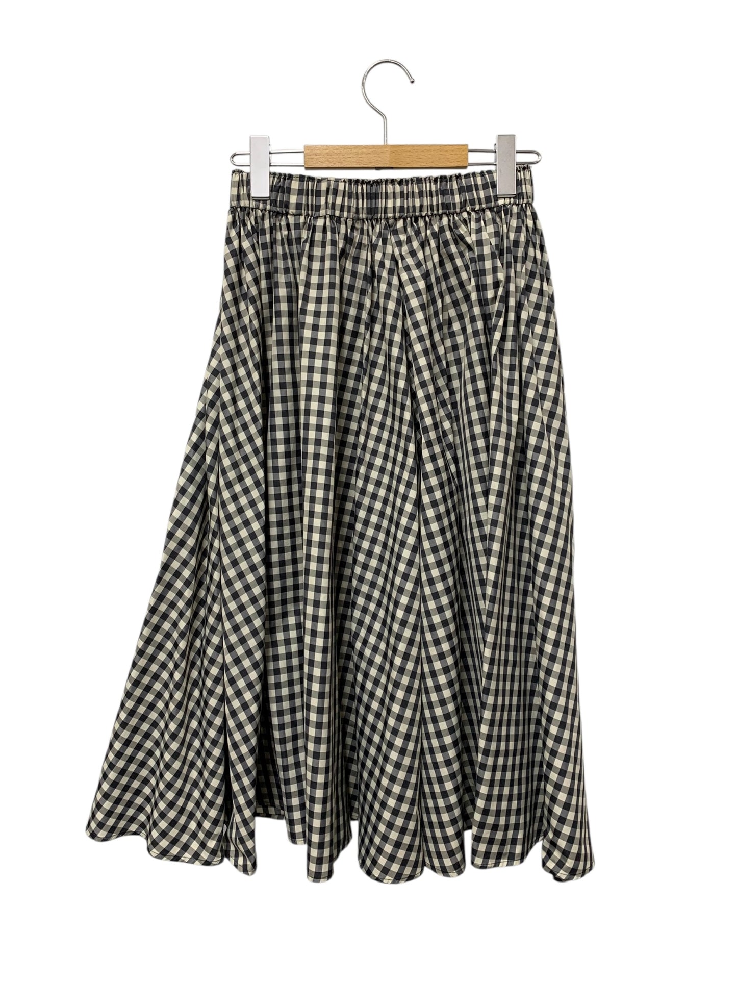 フォクシーニューヨーク Skirt Dione ディオーネ 43300 スカート 38 ブラック ギンガムチェック ITILNZFK2ZRE