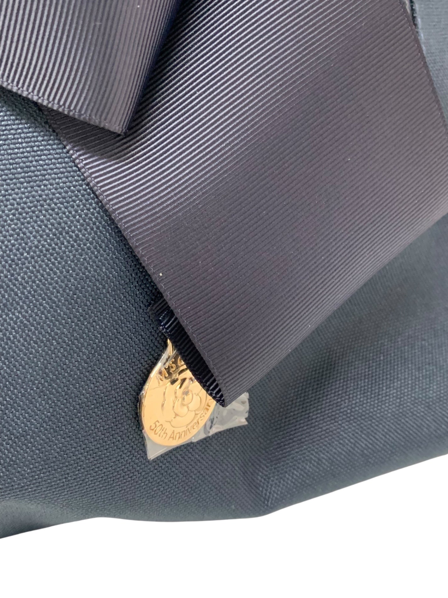 エムズグレイシー 494525 バッグ ネイビー リボン ロゴ金具 IT7XPFN1RXEO