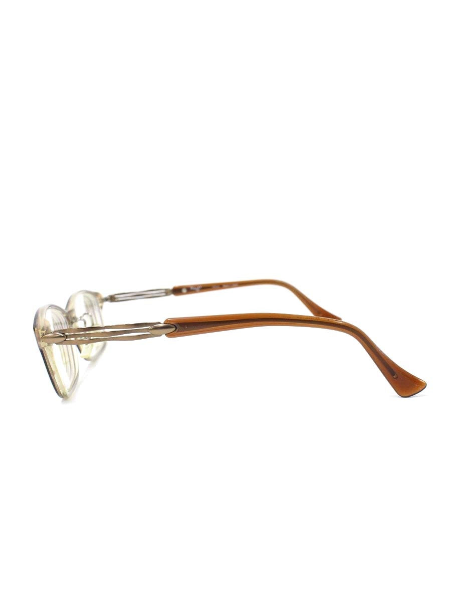 シャルマン Reego XW4006 メガネ ブラウン コンビフレーム フルリム スクエア ITJ9WJO0SGSG