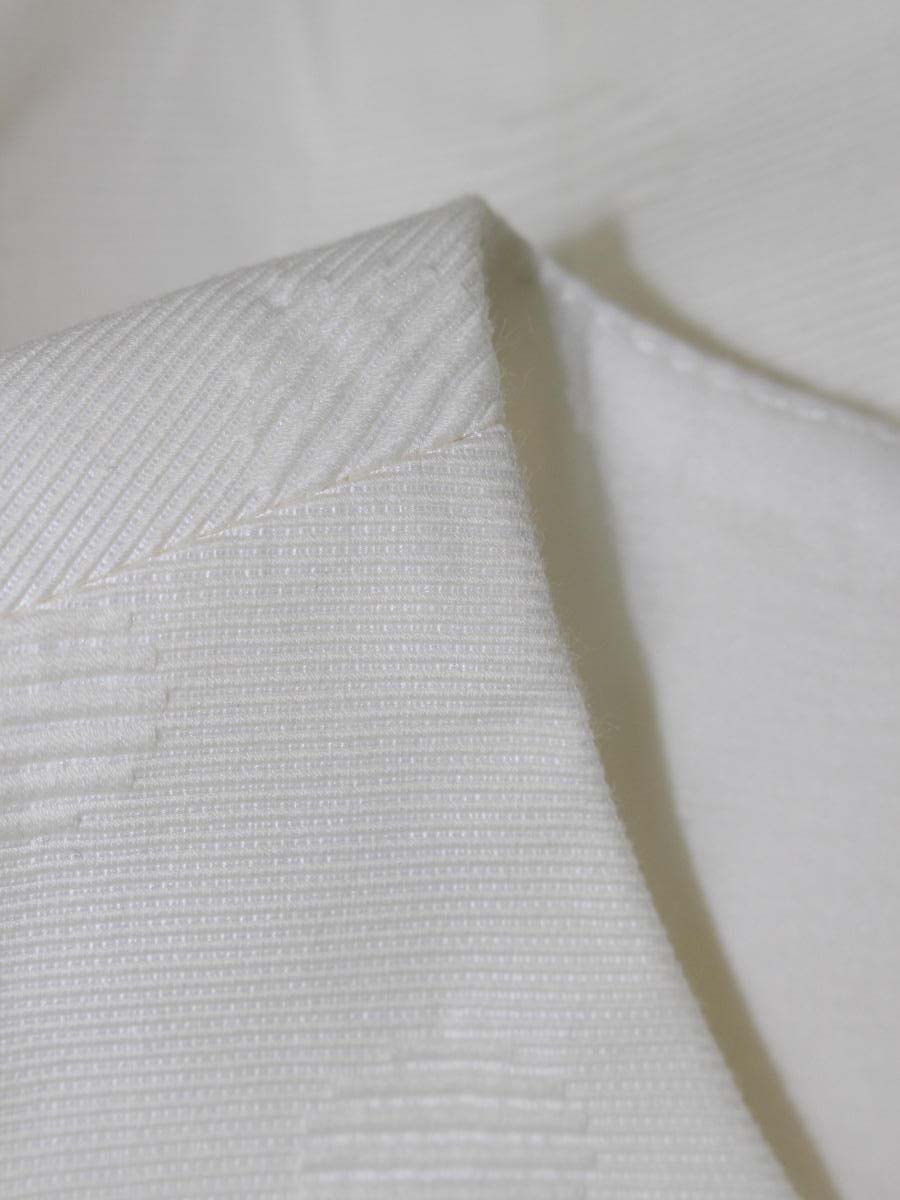 ルネ 6326850 ワンピース 36 ホワイト TISSUE バックジップ ラウンドネック IT4DNOTQKL7I 【SALE】