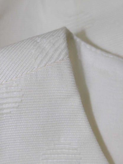 ルネ 6326850 ワンピース 36 ホワイト TISSUE バックジップ ラウンドネック IT4DNOTQKL7I 【SALE】