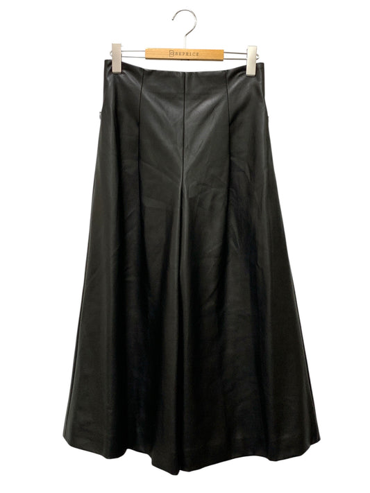 フォクシーニューヨーク collection 38770 パンツ 40 ブラック フェイクレザー ITJTZ0WN2UGI