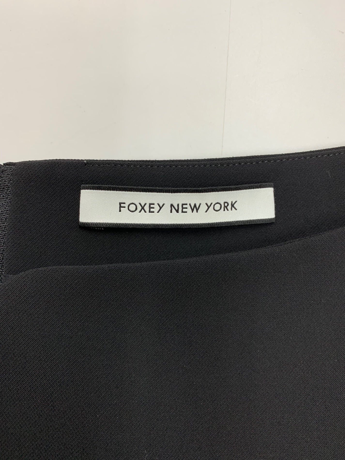 フォクシーニューヨーク Strech Suiting A Line Dress 36599 ワンピース 40 ブラック IT2NFSSC708O