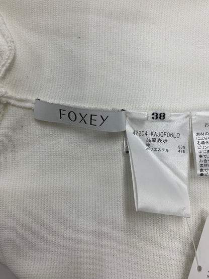 フォクシーブティック Bolero Affetto 42204 カーディガン ボレロ 38 ホワイト 2022年増産品 ITAUHSVR90YK